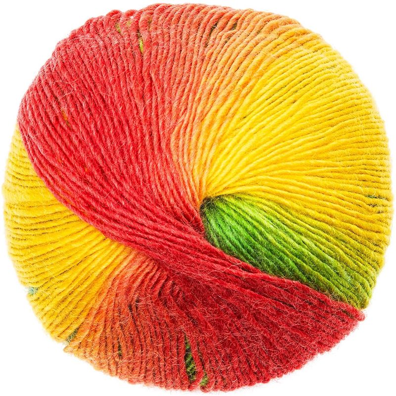 Soft Acrylic Yarn for Crocheting in Rainbow Colors (3 196-Yard Skeins) –  BrightCreationsOfficial